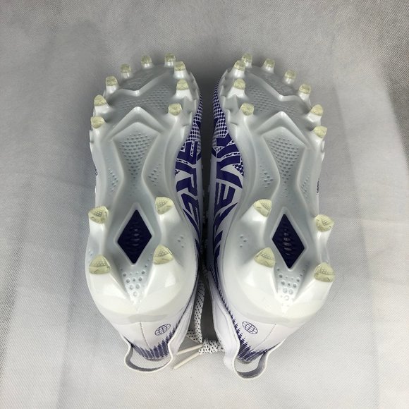 Adidas Freak 22 Team White Purple Football Cleats GY0432 US Men's Size 12.5 - Picture 8 of 9